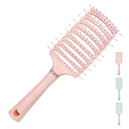 Hair Brush, Curved Vented Brush for Faster Blow Drying for Women, Men