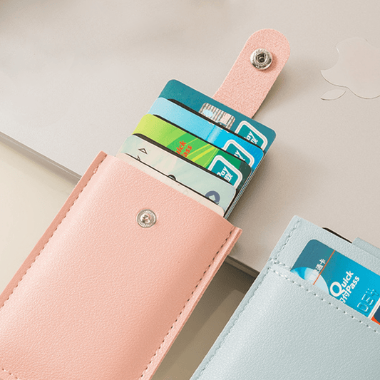 Simple Slim Minimalist Card Wallet Pull-Out Design - PROPLUV